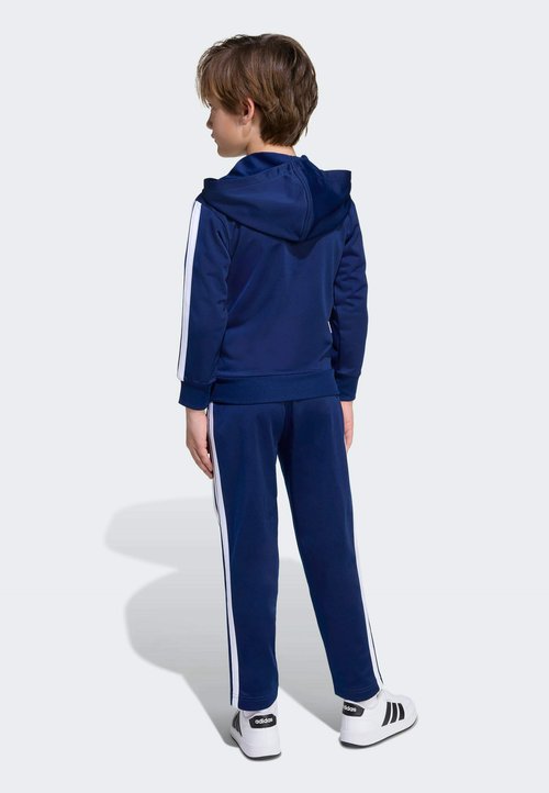 adidas SPORTSWEAR ESSENTIALS TRACKSUIT KIDS UNISEX SET - Tracksuit - dark blue/white — foto 3