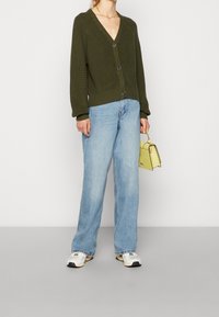 Even&Odd Chaqueta de punto - dark green