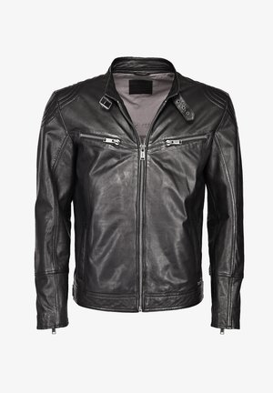 Mustang Leren jas - black