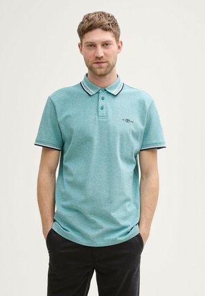 MIT STRETCH - Pólóing - dark green white two tone