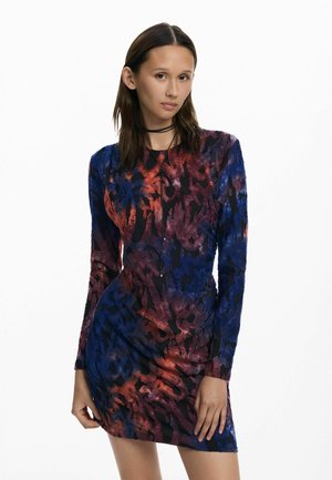 DRAPED ARTY  - Egyenes szabású ruha - black