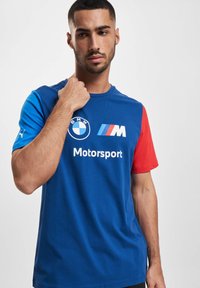 Puma BMW MMS ESS LOGO - Trükipildiga T-särk - blue