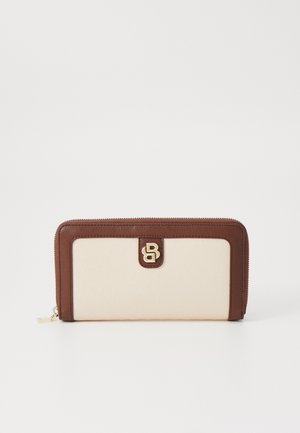 ICON ZIP AROUND - Portofel - dark brown