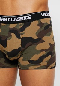 Urban Classics BOXER 2 PACK - Ozke boksarice - wood