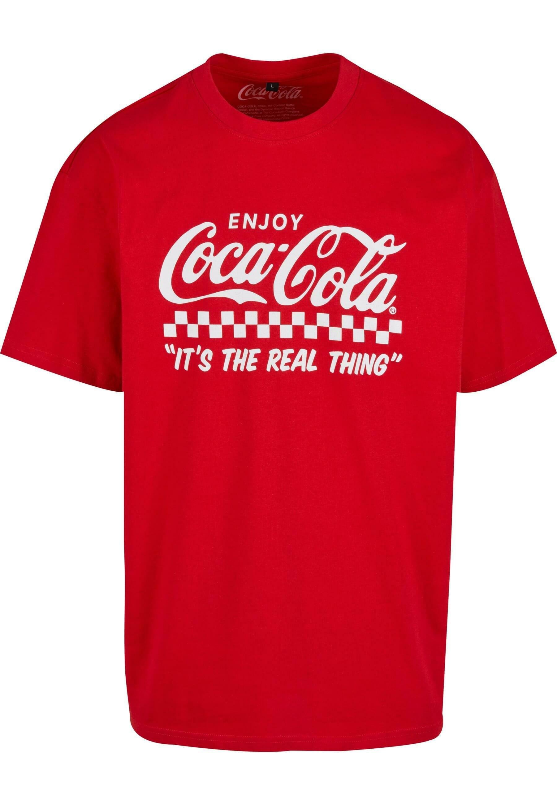 Merchcode COCA COLA ENJOY COKE - Print T-shirt - cityred/red - Zalando