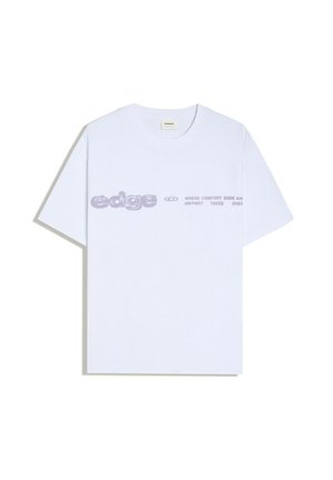 Bershka, RELAX GRAFFITY PRINT - TSHIRT - T-shirt imprimé - white