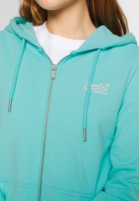 Superdry & Co Sweater met rits - light blue