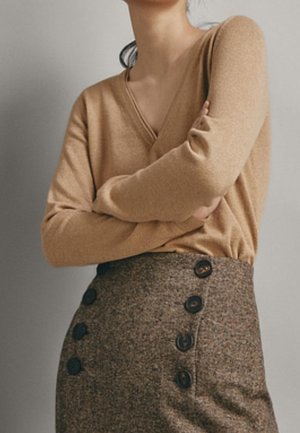 Pullover - light brown