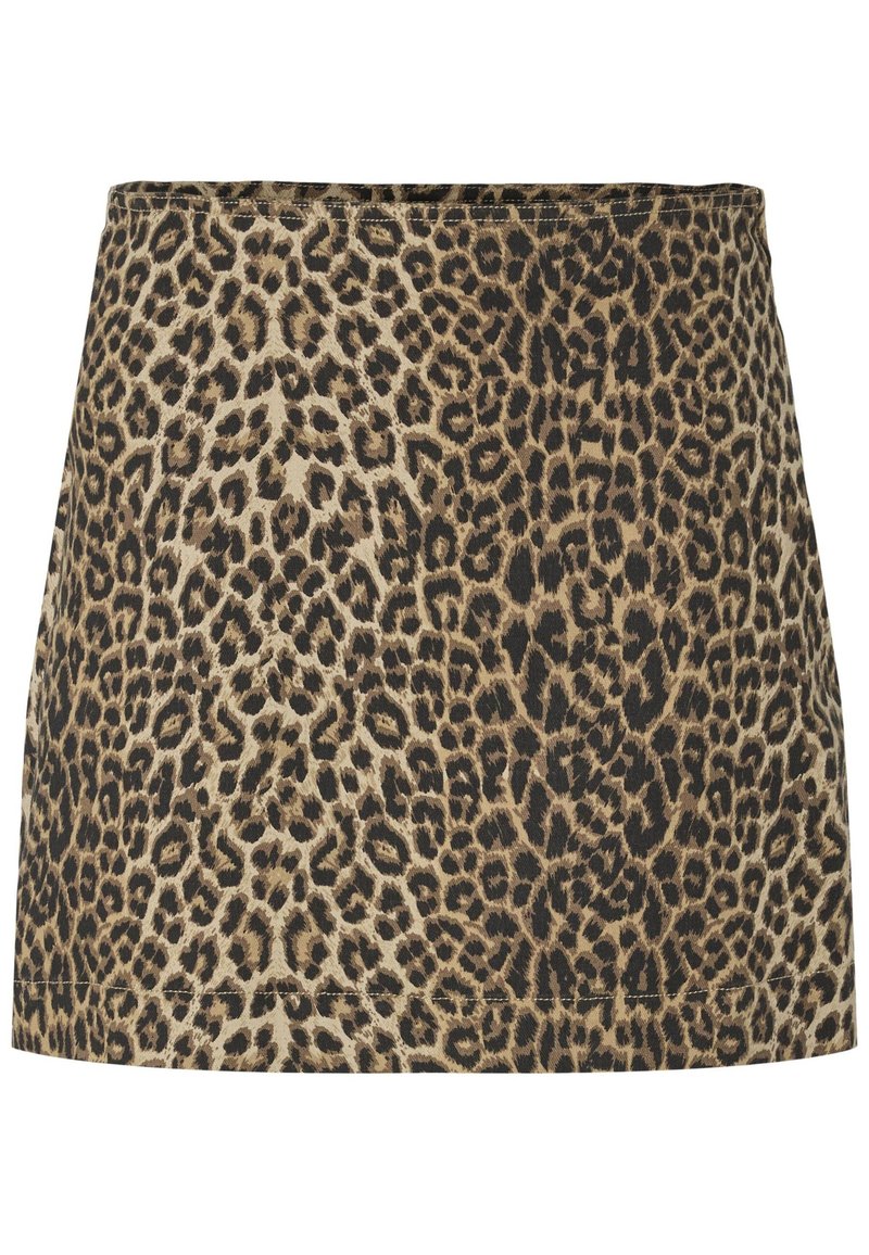 Pieces Minirok bruin Pieces Minirok bruin