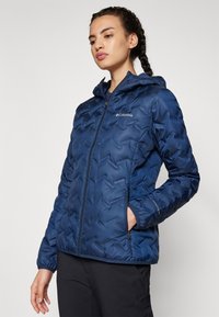 Columbia DELTA RIDGE™ HOODED JACKET - Dunjakke - collegiate navy