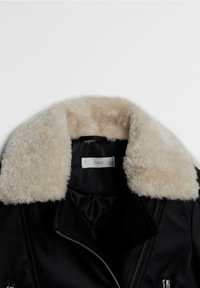 Mango Kids SANDY - Jacka i konstläder - black