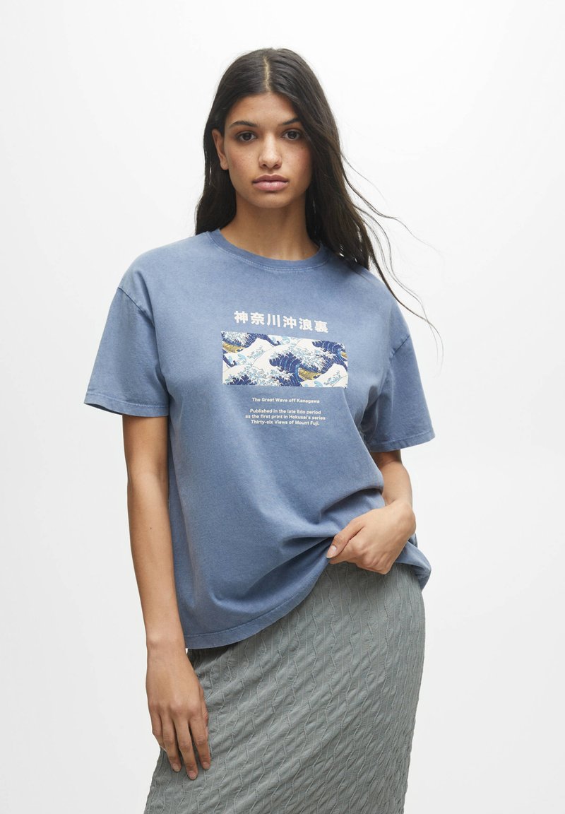 PULL&BEAR Tshirt z nadrukiem Zalando.pl