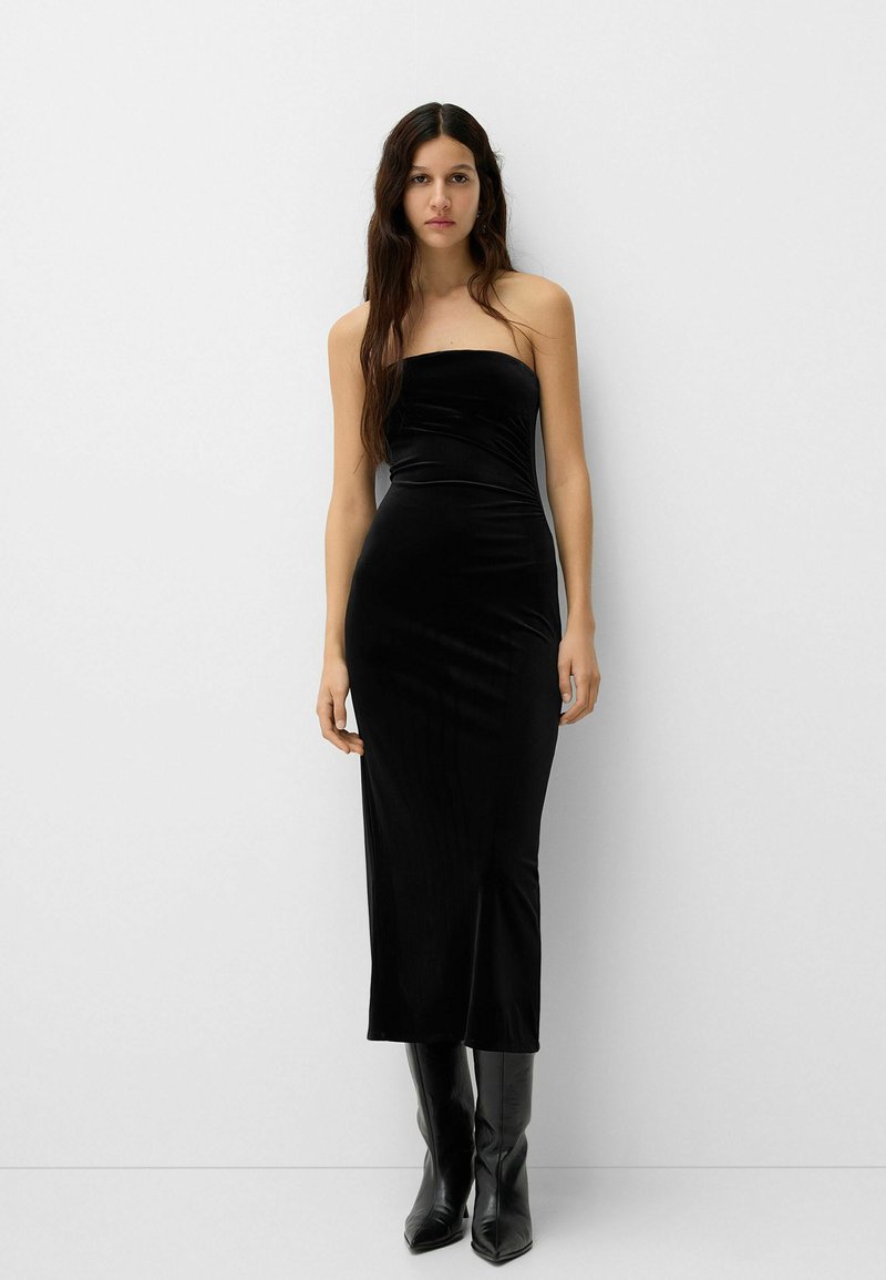 Bershka Cocktailjurk zwart