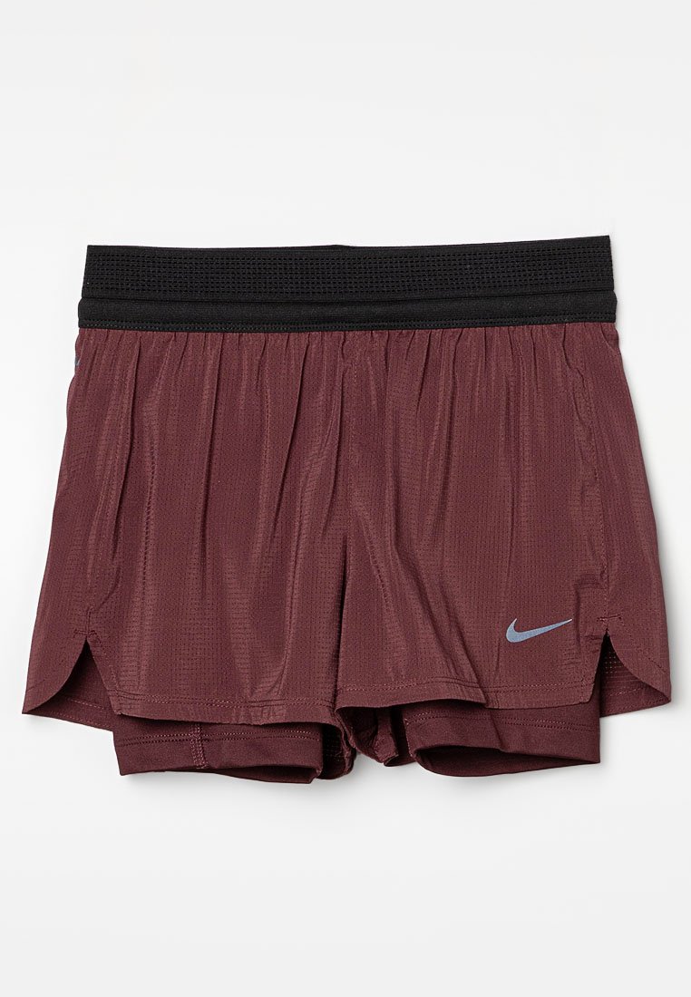 Nike Sportswear 2-in-1 short donkerrood