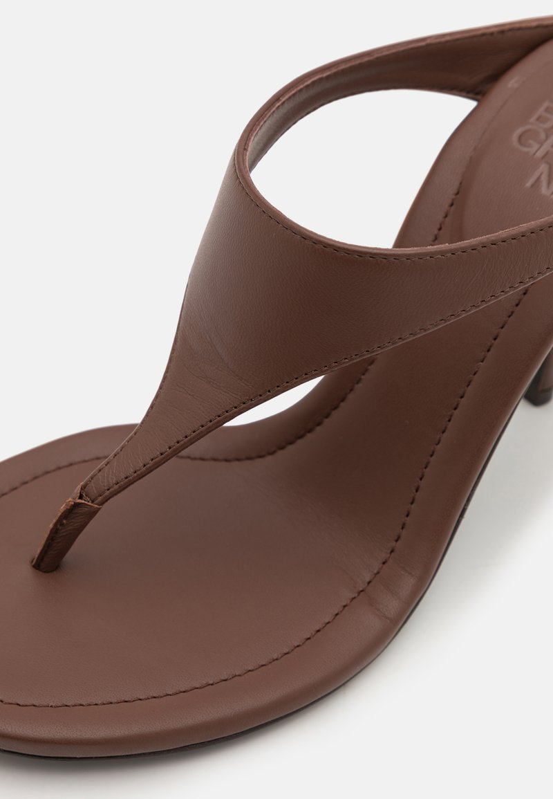GIABORGHINI LARA - Mules à talons - brown