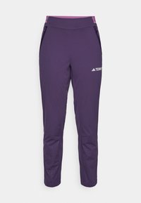 adidas Terrex SOFT - Παντελόνι εξωτερικού χώρου - aurora plum/χρώμα του μούρου - Zalando.gr