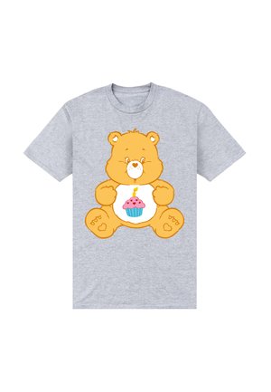 CARE BEARS BIRTHDAY BEAR - T-shirt con stampa - light heather