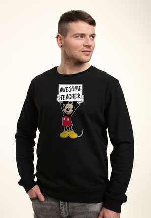 MICKEY CLASSIC MICKEY AWESOME TEACHER - Sweatshirt - black