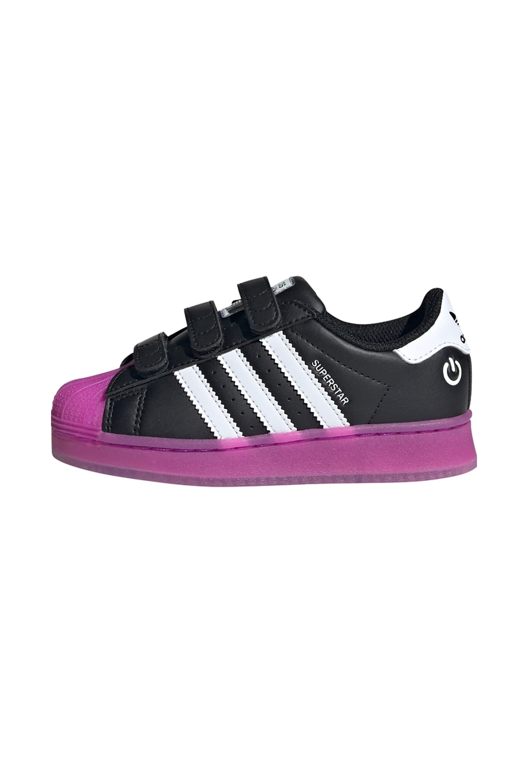 adidas gazelle silver green womens Scarpe Bambino ADIDAS Sneakers con Strappi linea Superstar CF C colore  Bianco e Nero a sconto – Cuoieriashop main image 1