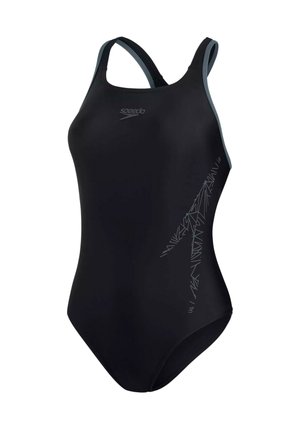 Speedo Badeanzug - black