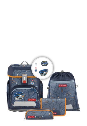 CLOUD-SET 5TLG - School bag - helicopter