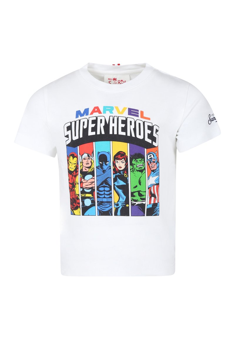 MC2 Saint Barth T-shirt con stampa - white