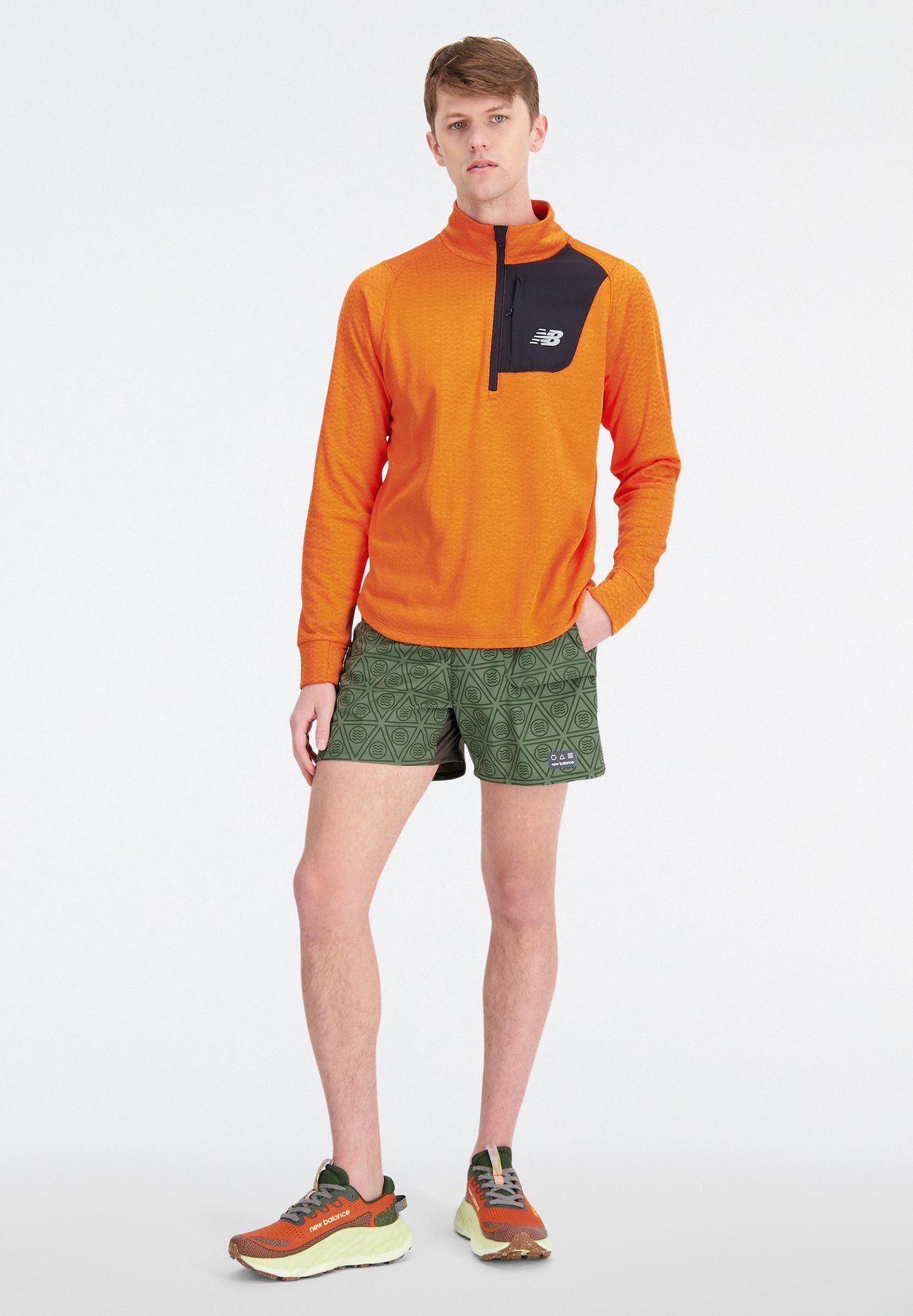 HEAT GRID HALF ZIP