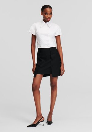 ESSENTIALS TAILORED - Minisukně - black