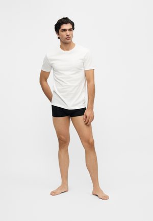 Lacoste, TEE 3 PACK - Caraco - carmine/white thistle