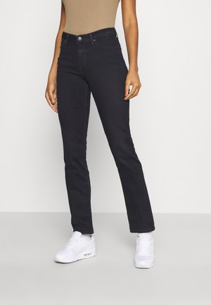 Straight leg jeans - black denim