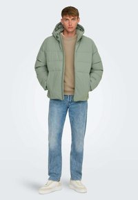Only & Sons Giacca invernale - verde acqua