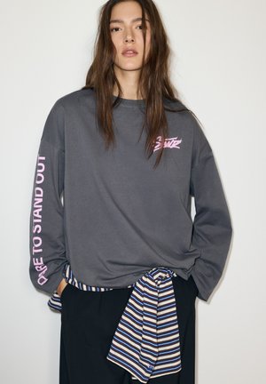 STWD GRAPHIC - T-shirt à manches longues - dark grey