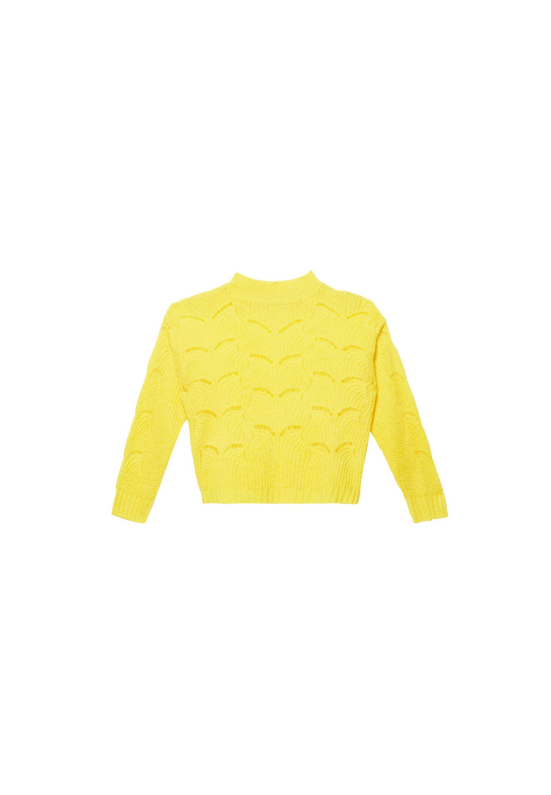 Maglia pullover uomo consenso giallo limone - Stileo.it