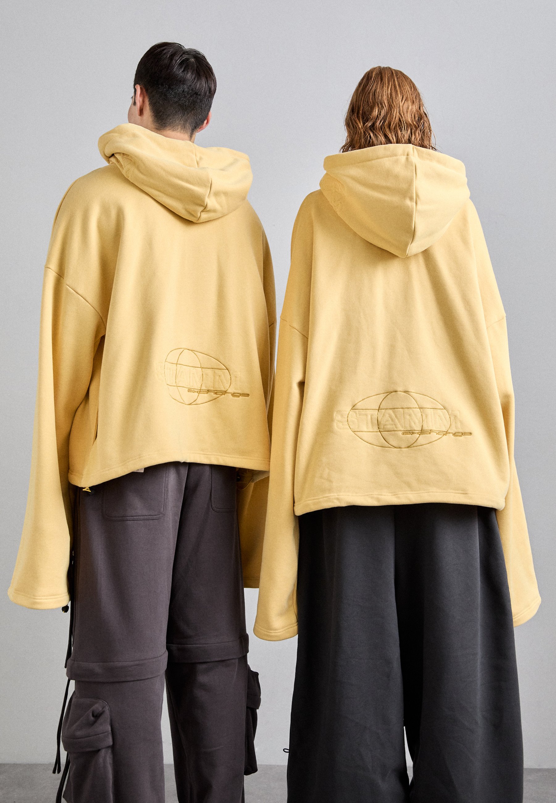 【M】袋付 TENDERLOIN T-HOODED MUSTARD STAMM SQUEEZE HOODIE UNISEX - Sweatshirt - yellow/mustard yellow