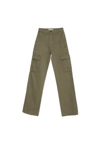 Stradivarius Cargobroek - light green