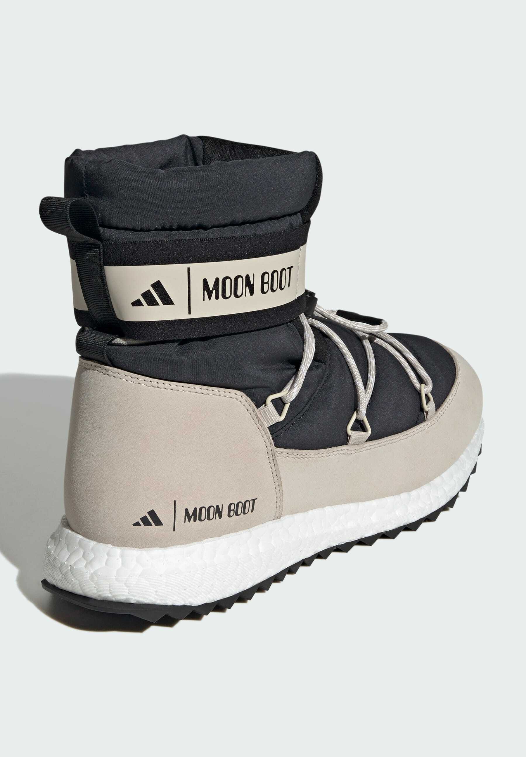 adidas Sportswear MOON MOONBOOST HIGH - Winter boots - core black