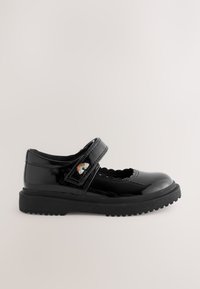 Next RAINBOW CHUNKY MARY JANE SCHOOL - REGULAR FIT - Balerinke s trakom oko gležnja - black patent