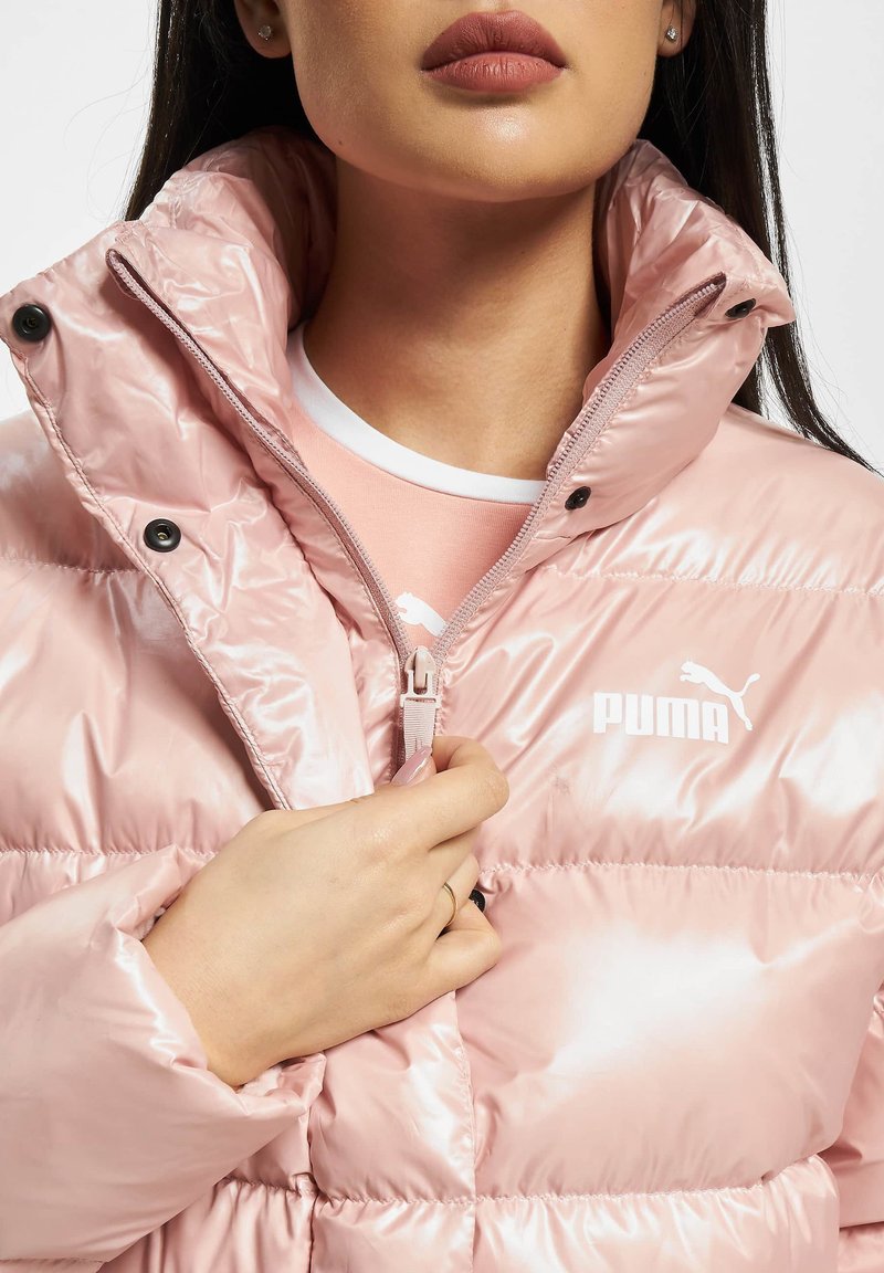 Puma STYLE SHINY PUFFER - Zimní bunda - rose quartz