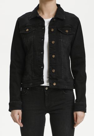 My Essential Wardrobe Denim jacket - black denim