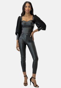 Elara Bluse - schwarz
