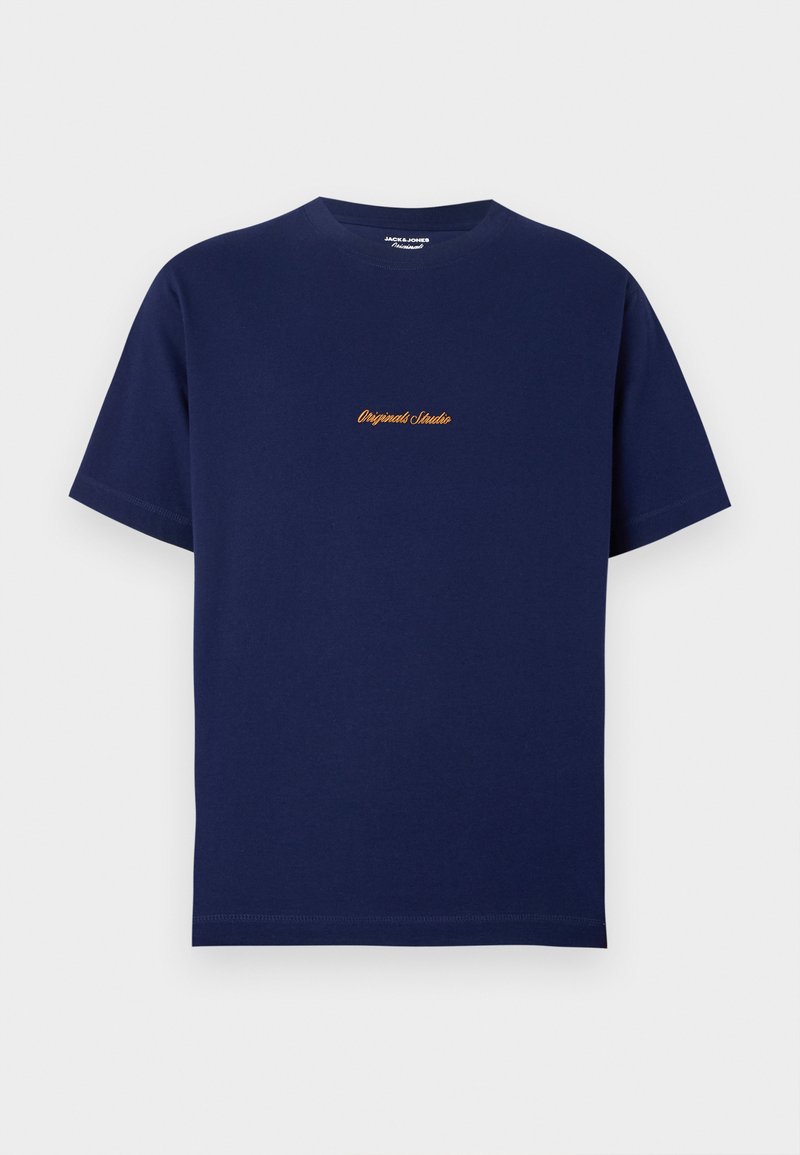 jack & jones T-shirt basic blauw jack & jones T-shirt basic blauw