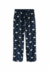 Next CHRISTMAS COSY - REGULAR FIT - Pizsama alsók - navy blue polar bear