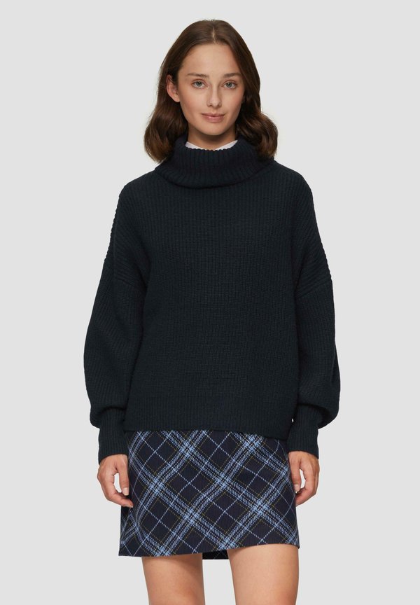 ROLLKRAGEN MIT WEITEN ÄRMELN - Strickpullover