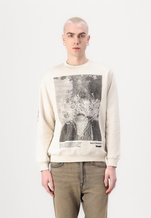 LOISTO KETUNLEIPÄ PLACEMENT UNISEX  - Sweatshirt - off white/black