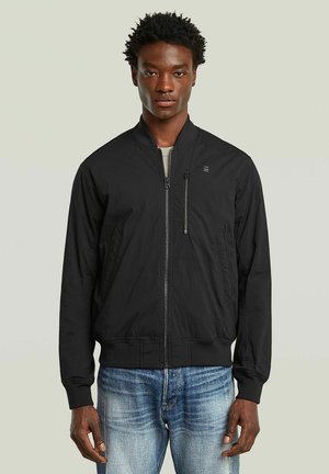 TECH PADDED - Bomber Jacket - dk black