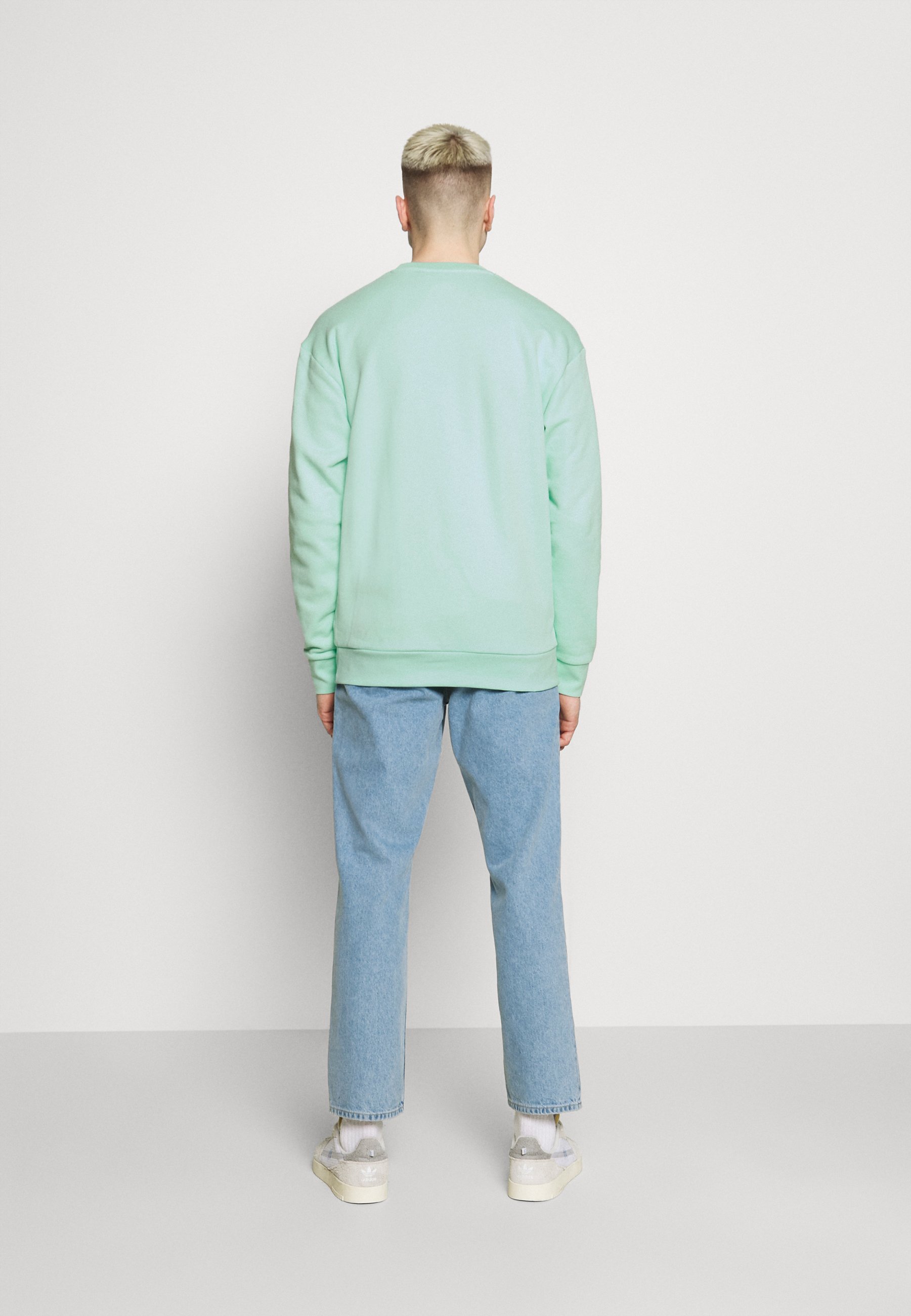 adidas Originals GRAPHIC CREW - Sudadera - clear mint/menta - Zalando.es
