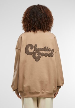 CHAOTIC GOOD  - Sudadera - greige