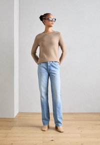 Marc O'Polo Strikkegenser - soft mocca