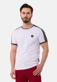 Cipo & Baxx T-Shirt print - white/weiß - Zalando.de