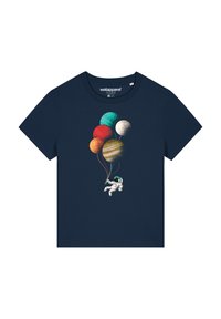 watapparel BALLOON SPACEMAN - T-shirt imprimé - french navy